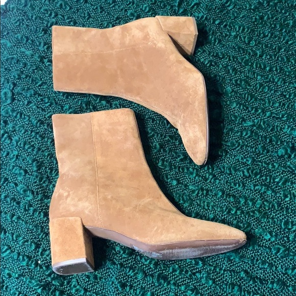 Genuine leather ankle boots - Picture 1 of 4